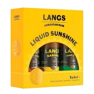 Langs Liquid Sunshine 5cl Triple Pack