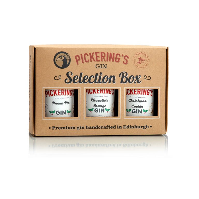 Pickering's Gin Selection Box 3 x 20cl - 25% OFF!!!!