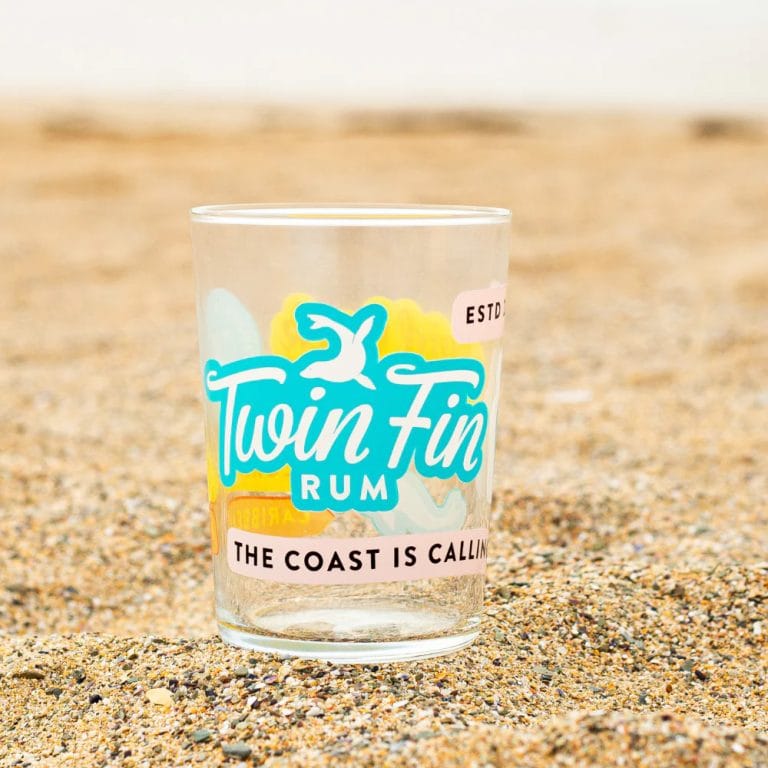 Twin Fin glass