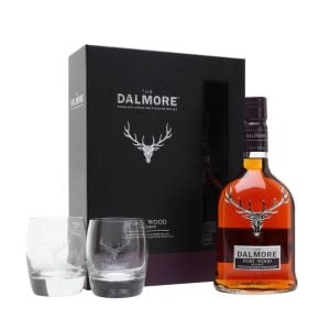 Dalmore Port Wood 70cl & Glass Pack2