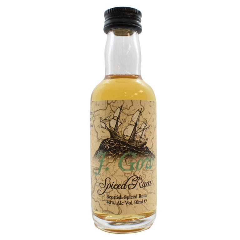 J. Gow Spiced Rum 5cl 2