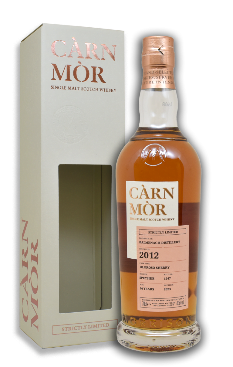 Balmenach 2012 Oloroso Sherry Bottle and Box Large