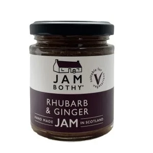 rhubarb and ginger jam