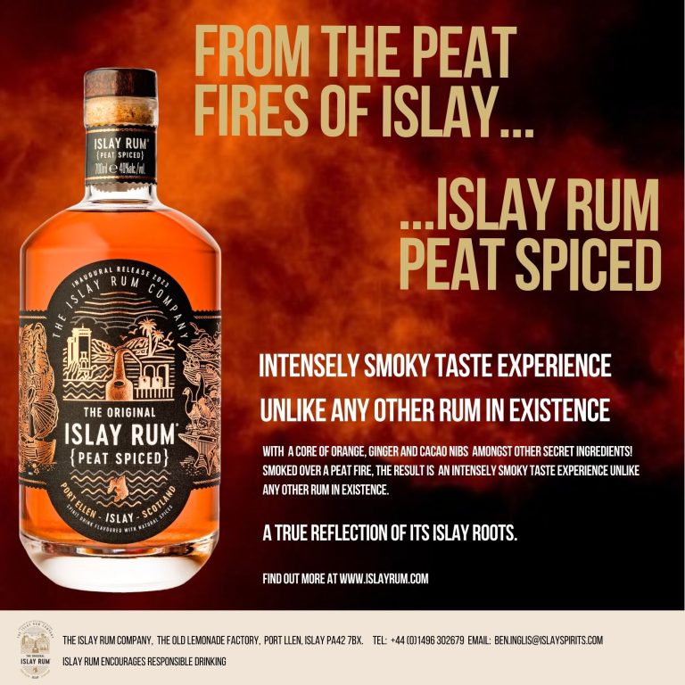 Islay Rum Peat Spiced 70cl - £2.50 OFF!!!!