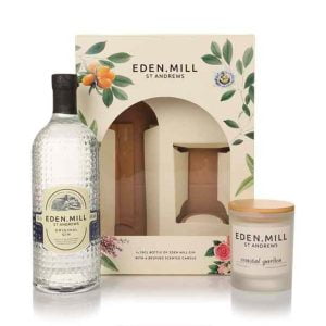 Eden Mill Original Gin 70cl Candle Gift Set