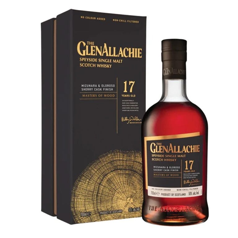 GlenAllachie 17 Year Old Mizunara & Oloroso Cask Finish 70cl