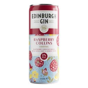 Edinburgh Gin Raspberry Collins RTD 250ml