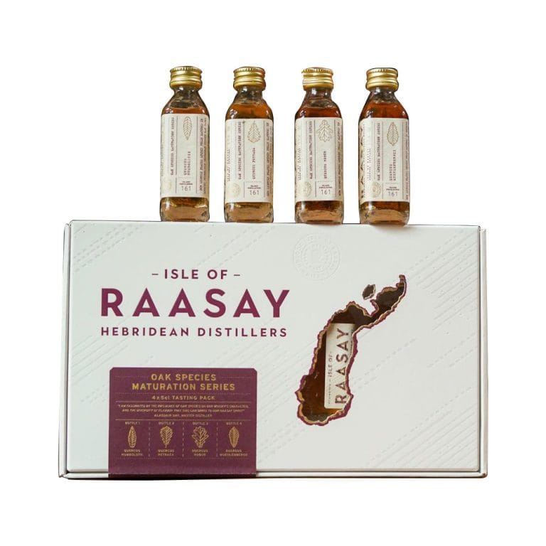Isle Of Raasay Oak Species Tasting Pack 4x5cl