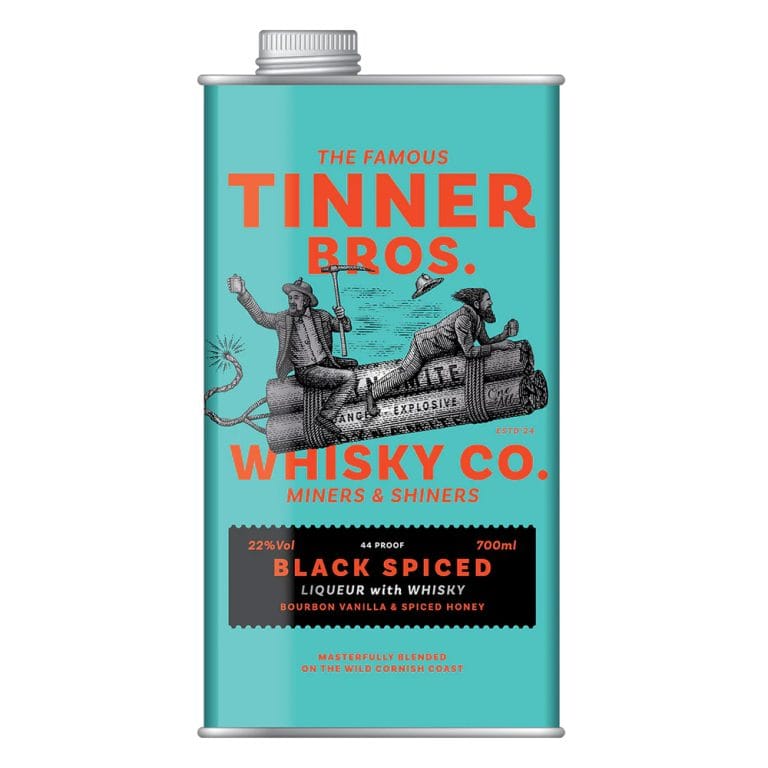 Tinner Bros Black Spiced Whisky Liqueur