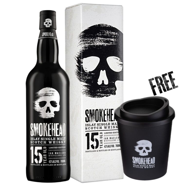 Smokehead 15 w travel mug