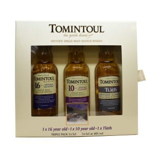 Tomintoul 5cl Triple Pack
