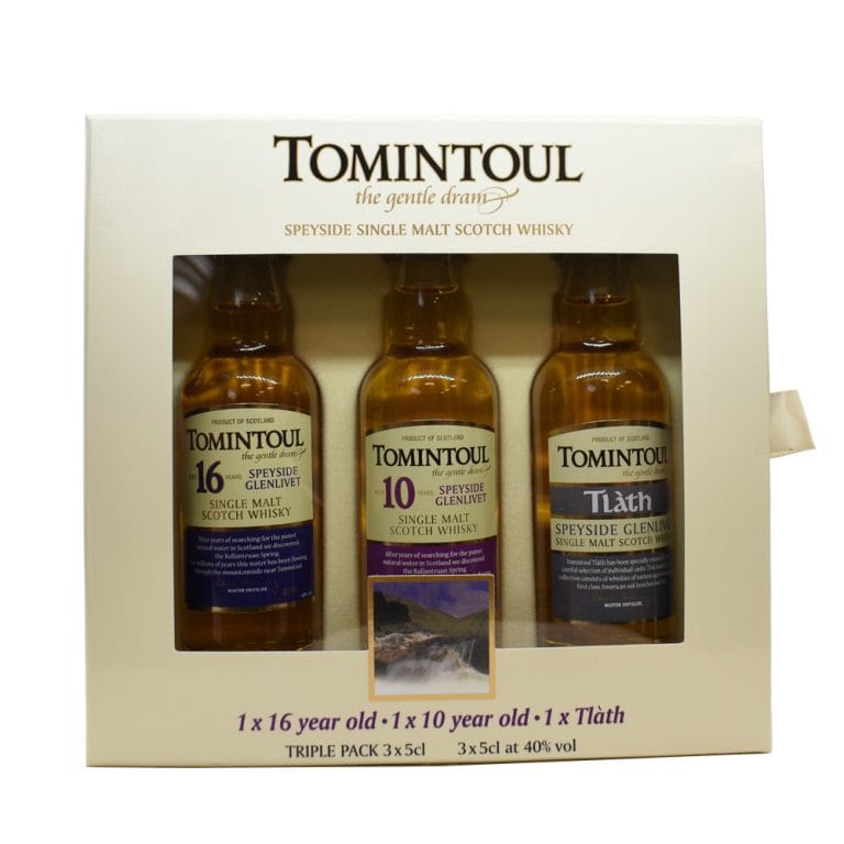 Tomintoul 5cl Triple Pack