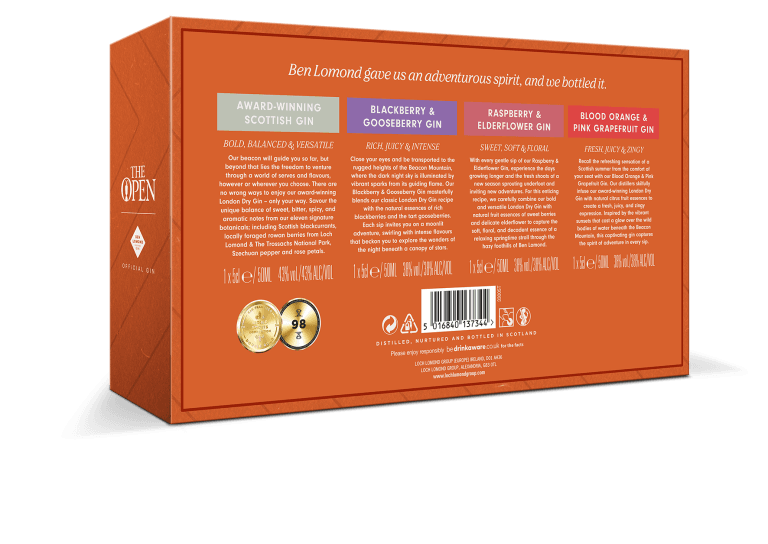 Ben Lomond Gin Gift Pack (4x5cl)