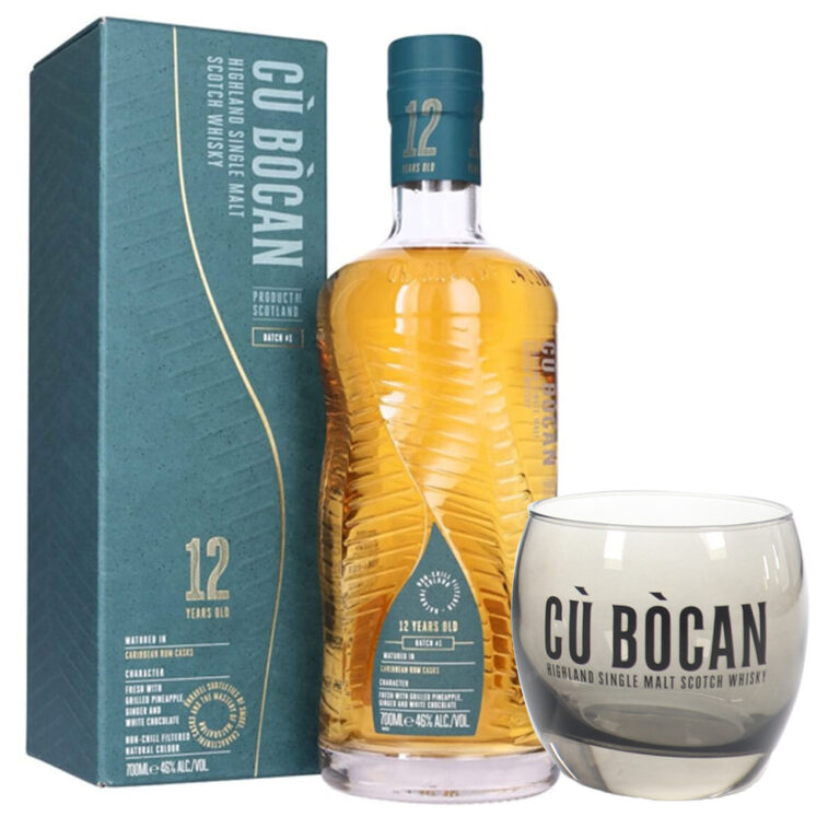 Cu Bocan 12yr Batch #1 70cl – w FREE GLASSWARE!!