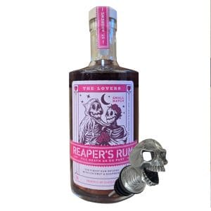 Reaper’s Rum 'The Lovers' Coconut & Raspberry 70cl w Pourer