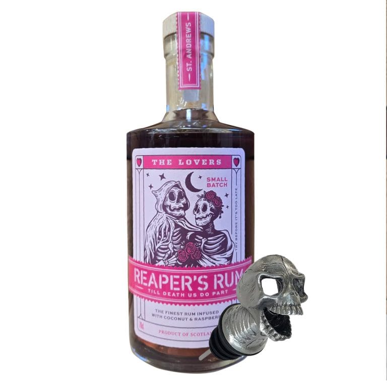 Reaper’s Rum 'The Lovers' Coconut & Raspberry 70cl w Pourer
