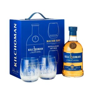 Kilchoman Machir Bay 70cl Gift Pack with Tumblers