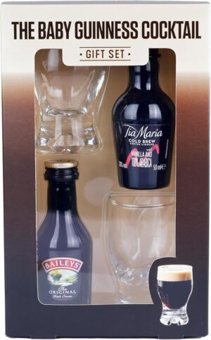 Baby Guinness Cocktail Gift Set
