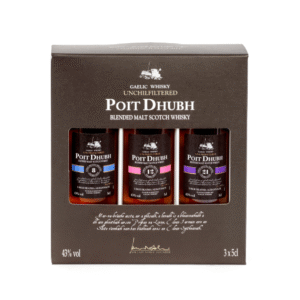 Poit Dhubh Miniature Gift Pack 3x5cl