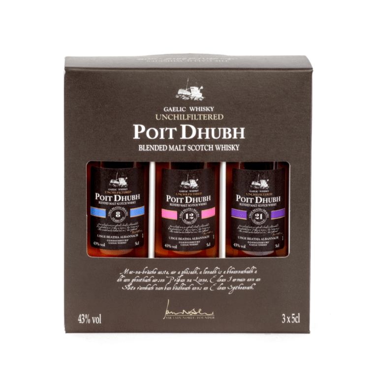 Poit Dhubh Miniature Gift Pack 3x5cl