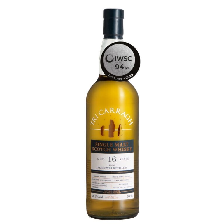 Tri Carragh Inchgower 16 Year Old 61.7%