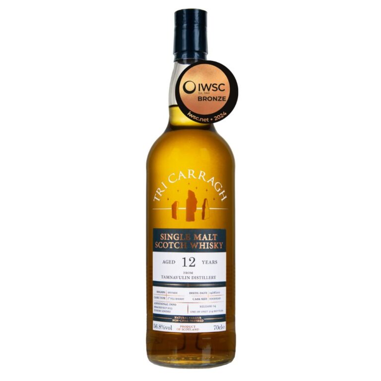 Tri Carragh Tamnavulin 12 Year Old 56.8%