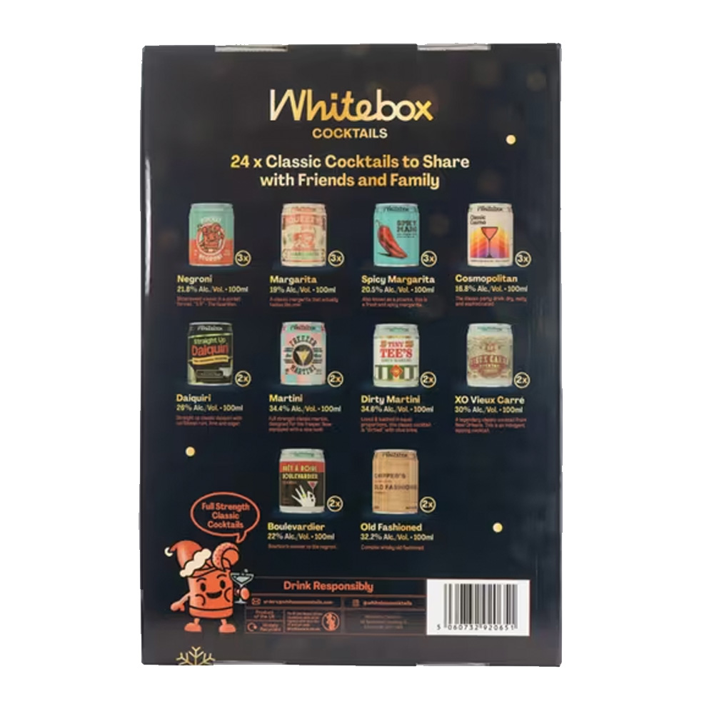 Whitebox Cocktails Advent Calendar 24x10cl 2
