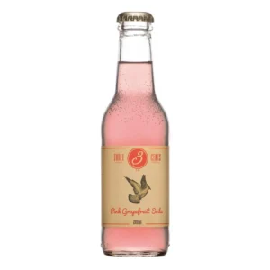 Three Cents Pink Grapefruit Soda 200ml