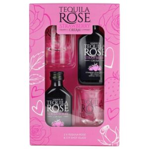 Tequila Rose & Shot Glass Gift Set