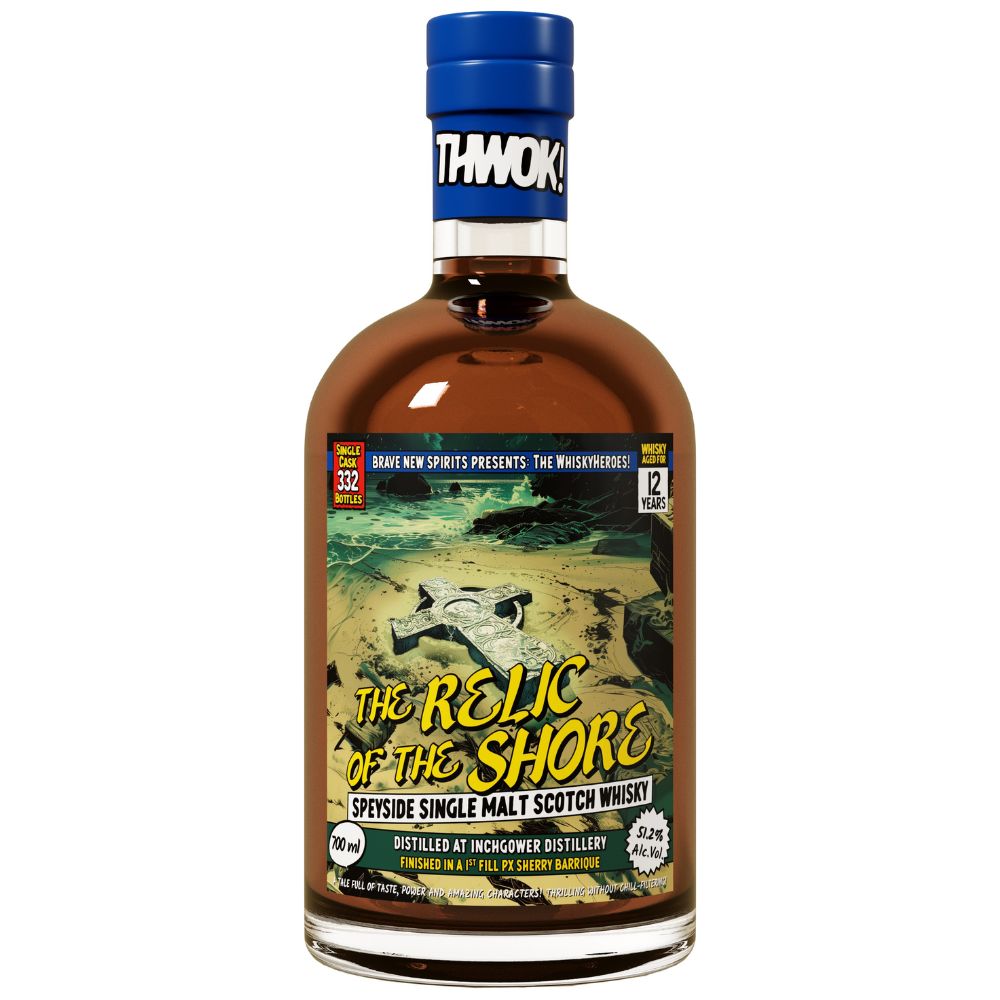WhiskyHeroes Inchgower 12yo 'The Relic of The Shore' 70cl